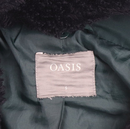 Oasis Women’s Green Puffer Jacket S Polyester Winter Coat