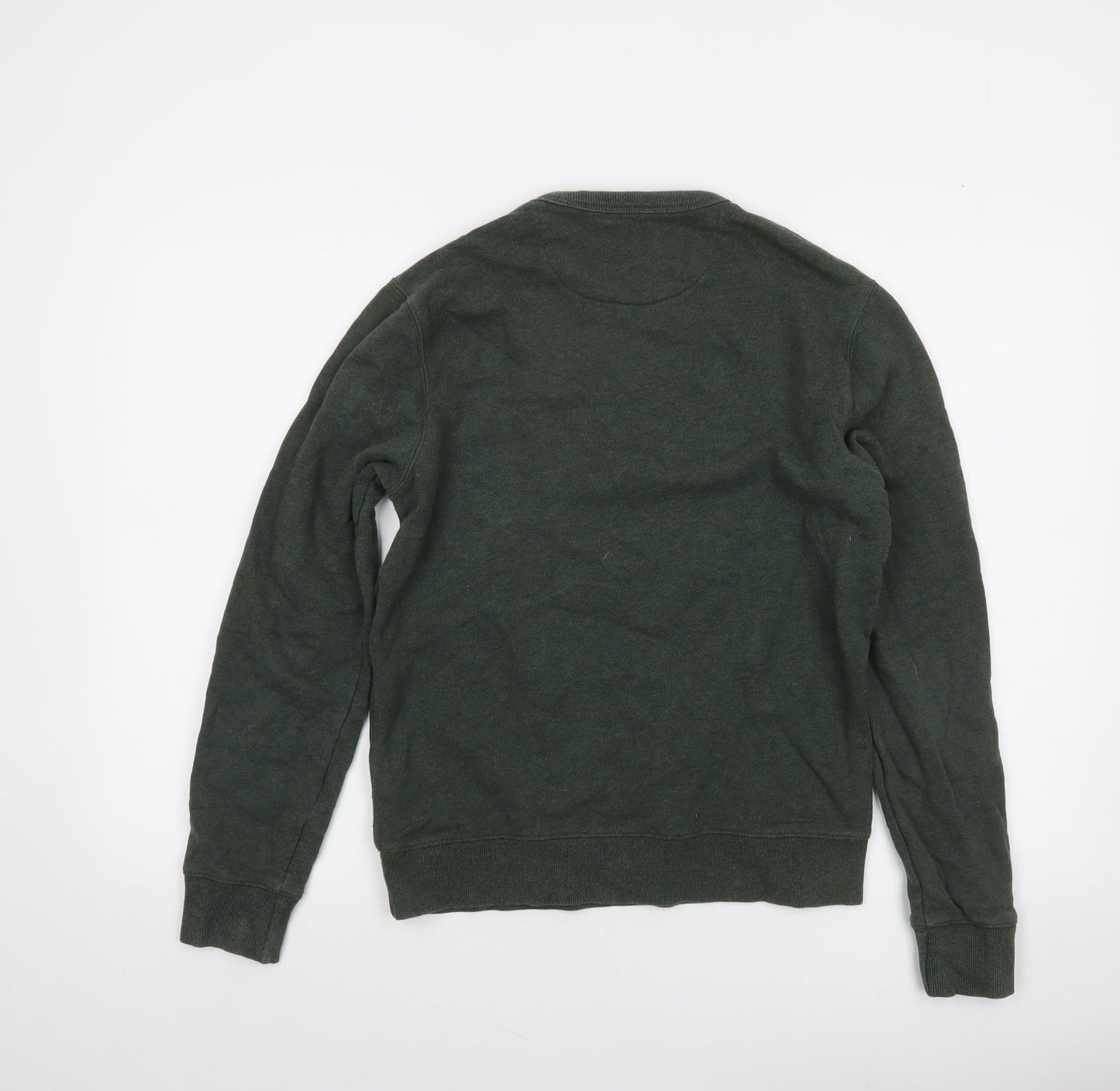 Mens UK Size S Farah Green Pullover Sweatshirt