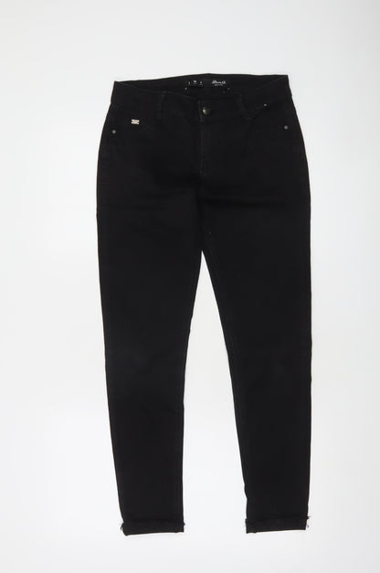 Denim Co. Women's Black Skinny Jeans Size 8 Slim Fit