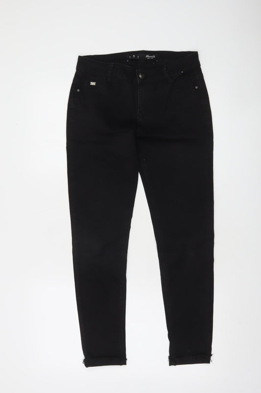Denim Co. Women's Black Skinny Jeans Size 8 Slim Fit