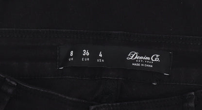 Denim Co. Women's Black Skinny Jeans Size 8 Slim Fit