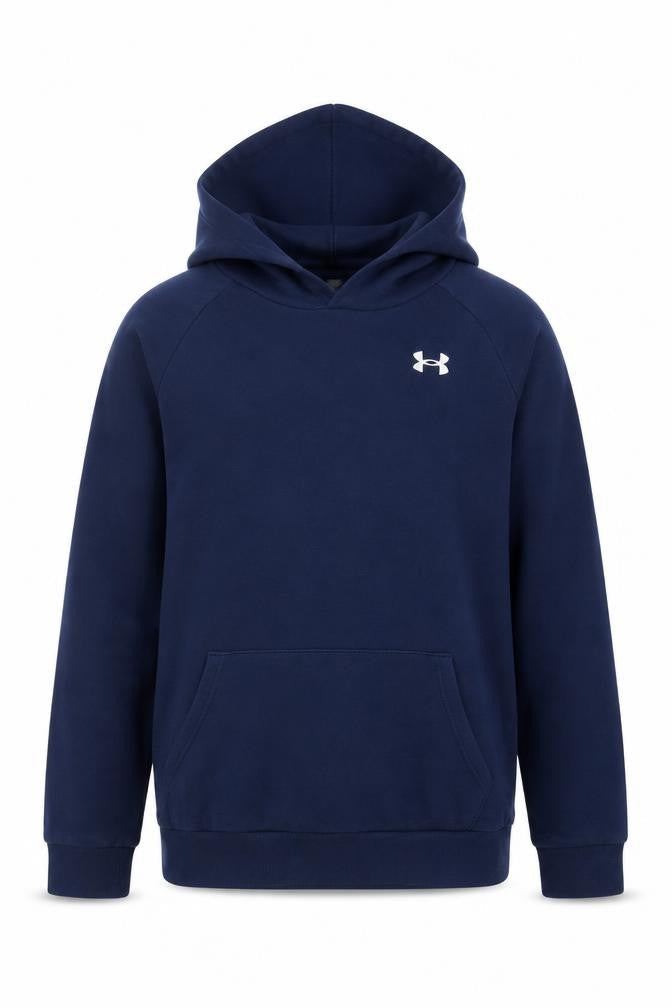 Boys UK Size XL Under armour Blue Pullover Hoodie