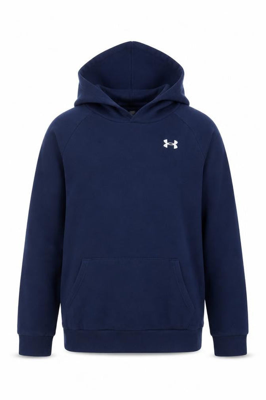 Boys UK Size XL Under armour Blue Pullover Hoodie