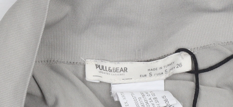 Pull & Bear Women’s Beige Slim Leggings Size S Activewear Gym Yoga Trousers