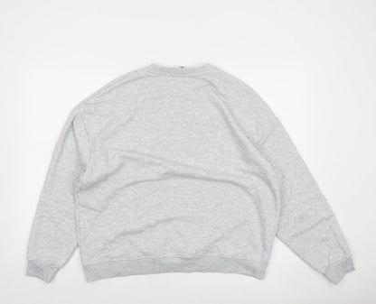 Columbia University Grey Graphic Sweatshirt Women S Crew Neck Pullover