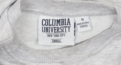 Columbia University Grey Graphic Sweatshirt Women S Crew Neck Pullover