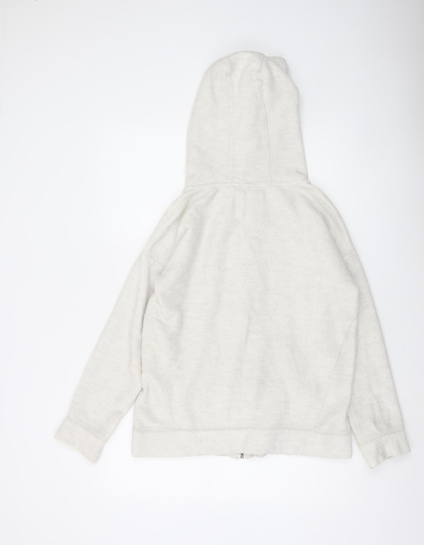 Womens UK Size S Fat Face Ivory Full Zip Hoodie