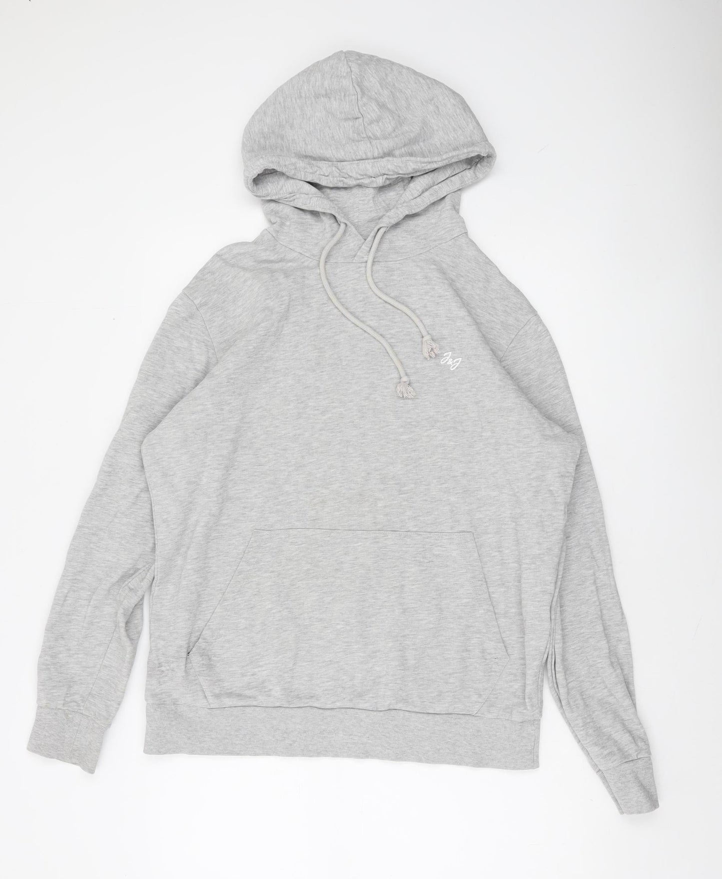 Mens UK Size XL JACK & JONES Grey Pullover Hoodie