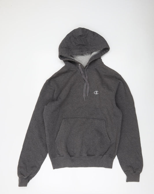 Mens UK Size S Champion Grey Pullover Hoodie