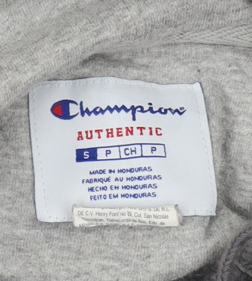 Mens UK Size S Champion Grey Pullover Hoodie