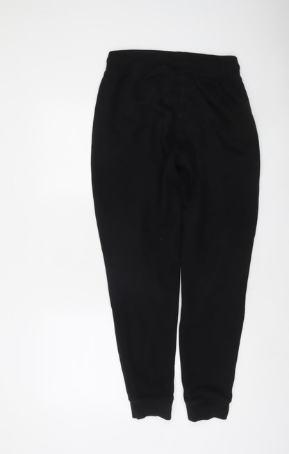 Asics Men's Black Jogger Trousers L Cotton Blend Sweatpants