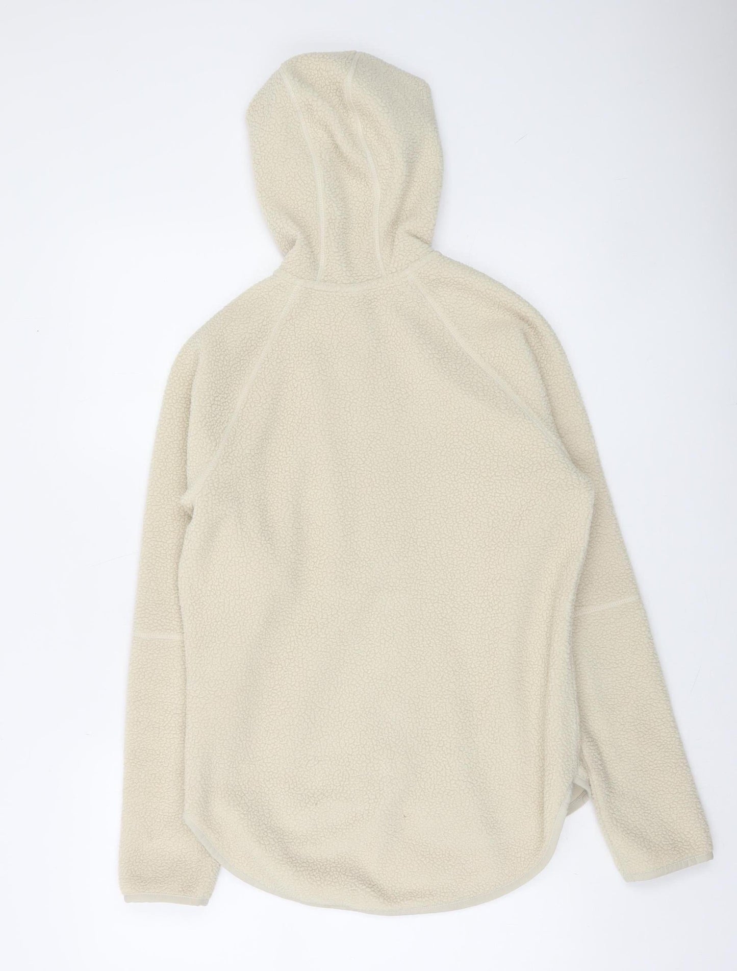 H&M Sport Women’s Beige Full Zip Fleece Hoodie XS