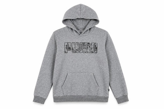 Boys UK Size 11-12 Years PUMA Grey Pullover Hoodie