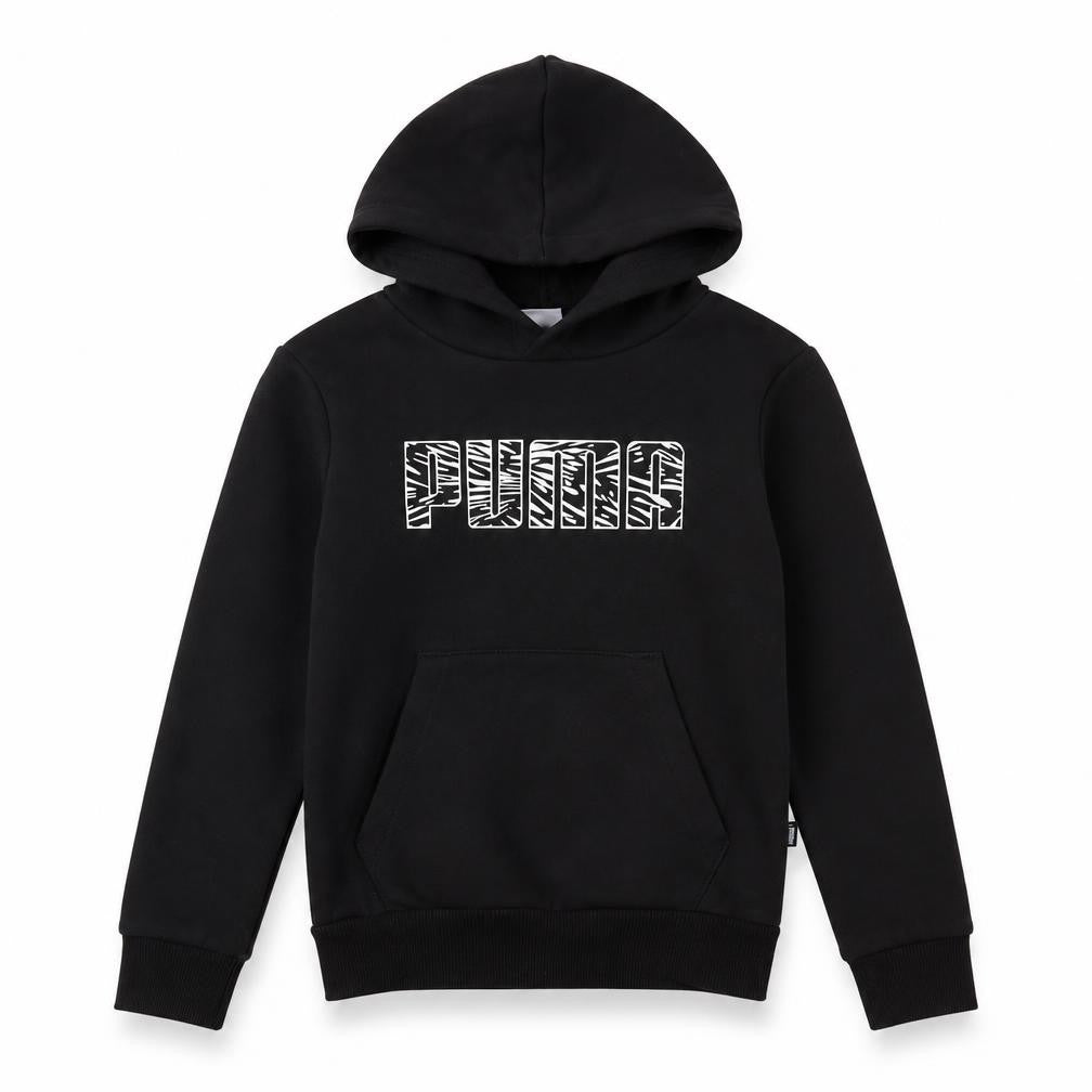Boys UK Size 9-10 Years PUMA Black Pullover Hoodie
