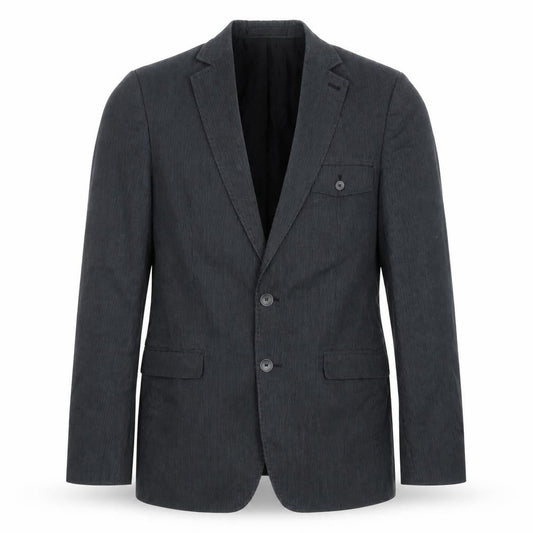 Mexx Mens Grey 36 Regular Single-Breasted Cotton Blend Blazer