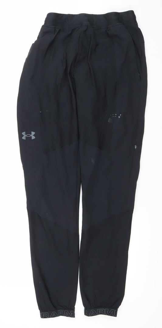 Under Armour Men's Black M Athletic Jogger Trousers Quick Dry