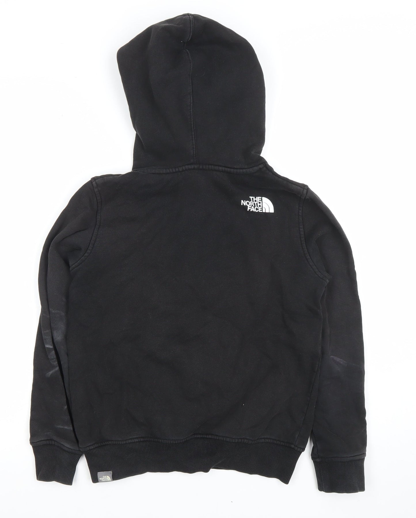 The North Face Boys Black Cotton Pullover Hoodie M Youth