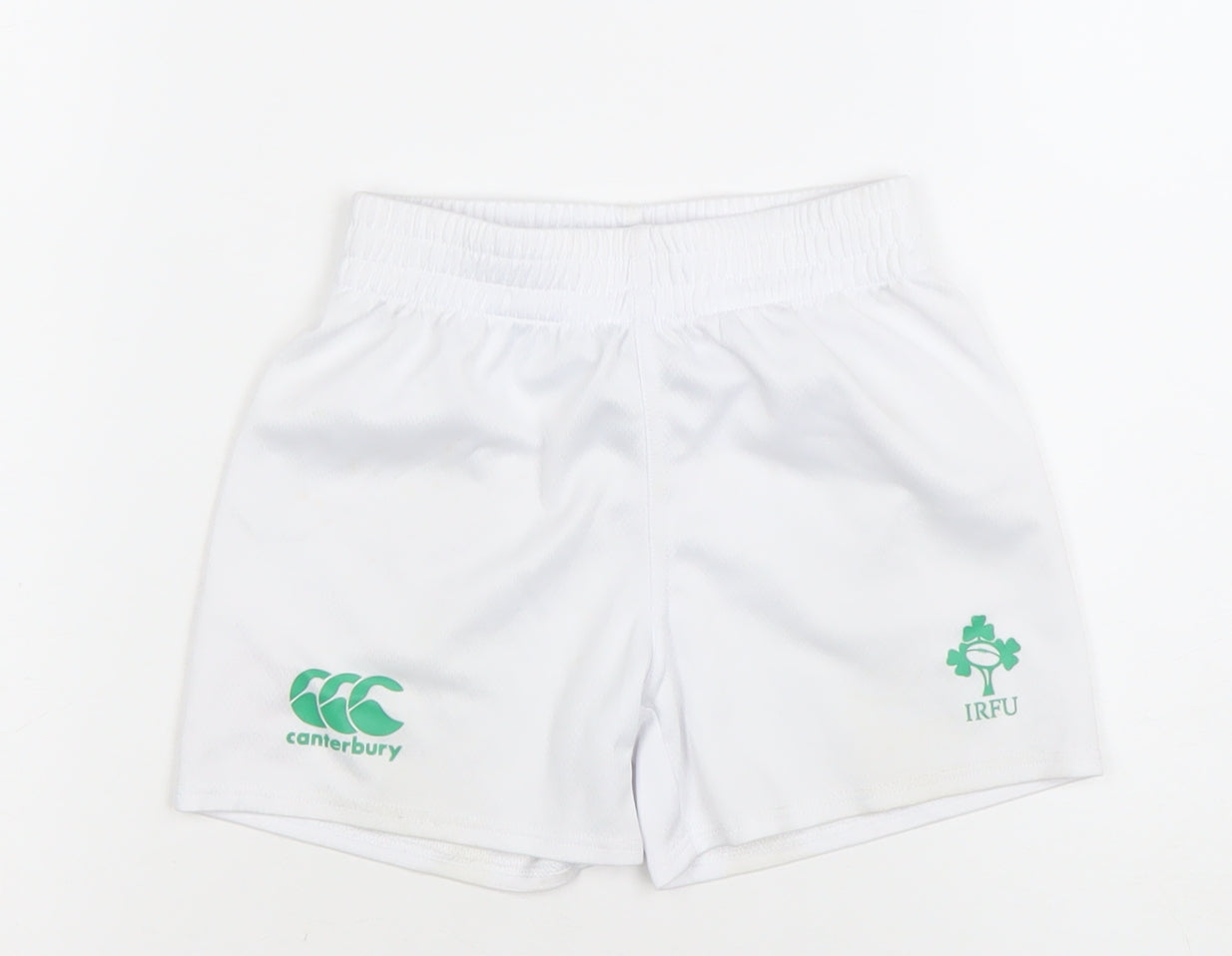 Canterbury Boys White Rugby Shorts 3 Years Athletic Activewear