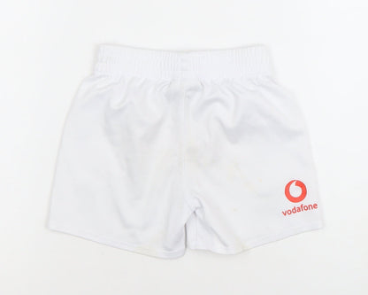 Canterbury Boys White Rugby Shorts 3 Years Athletic Activewear