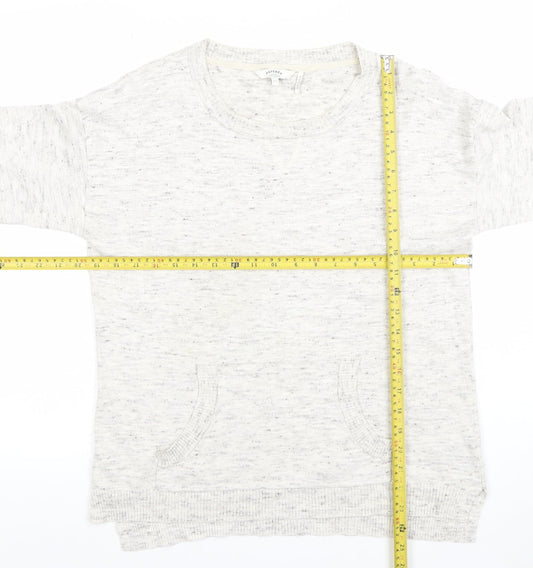 Womens UK Size 12 FatFace Ivory Pullover Jumper