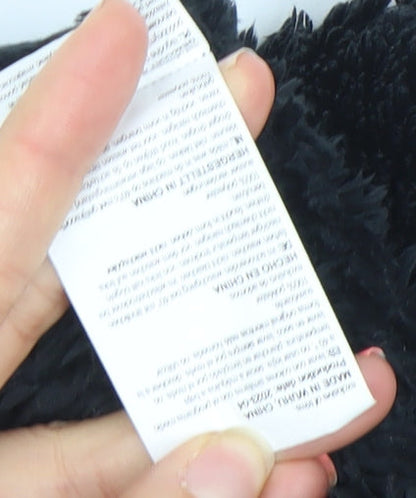 Mountain Warehouse Girls Black Fleece Pullover Hoodie 5-6 Years