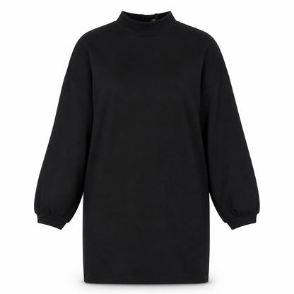 Phase Eight Women Black Size 14 Shift Knee Length Jersey Dress