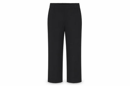 Vila Womens Black Slim Tapered Work Trousers Size 8