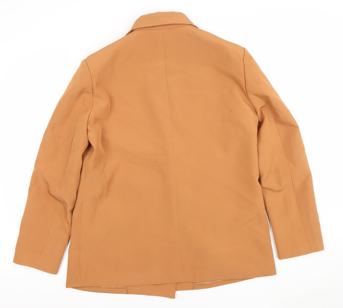 Missguided Petite Camel Double-Breasted Blazer UK 8