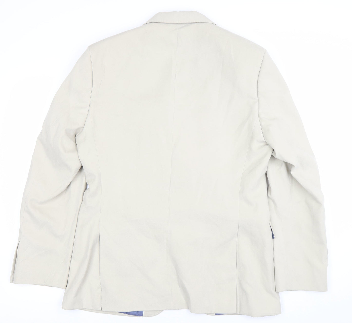 Marks and Spencer Men's Beige 38in Classic Two-Button Blazer