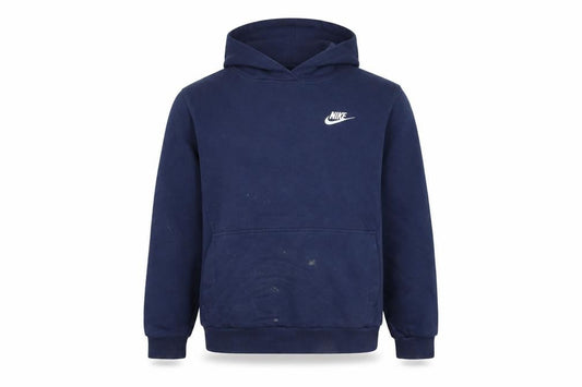 Boys UK Size L Nike Blue Pullover Hoodie