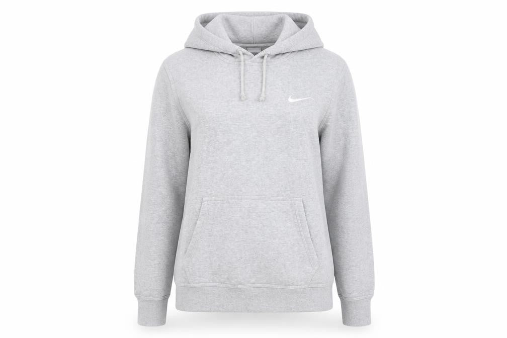 Womens UK Size M Nike Grey Pullover Hoodie