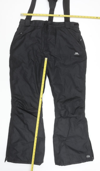 Trespass Men's Black 2XL Snow Pants Waterproof Windproof Winter Trousers