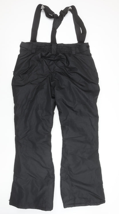 Trespass Men's Black 2XL Snow Pants Waterproof Windproof Winter Trousers