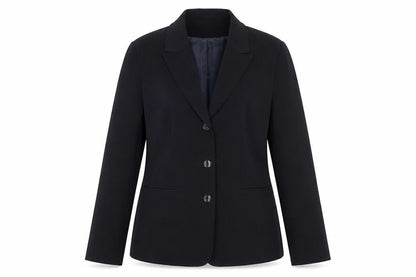 Amarant Women Black Size 12 Classic Single-Breasted Blazer
