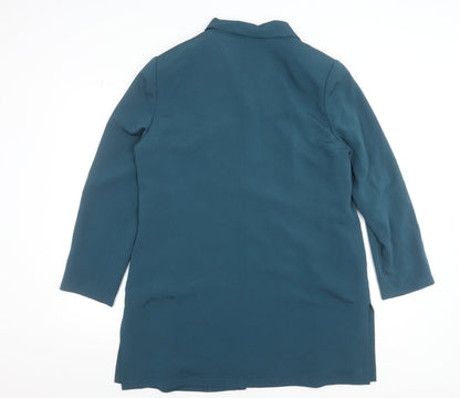 Jacques Vert Women's Blue Formal Mid-Length Overcoat Size 18