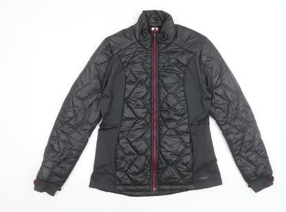 Decathlon Women Black Quilted Puffer Jacket Size 12