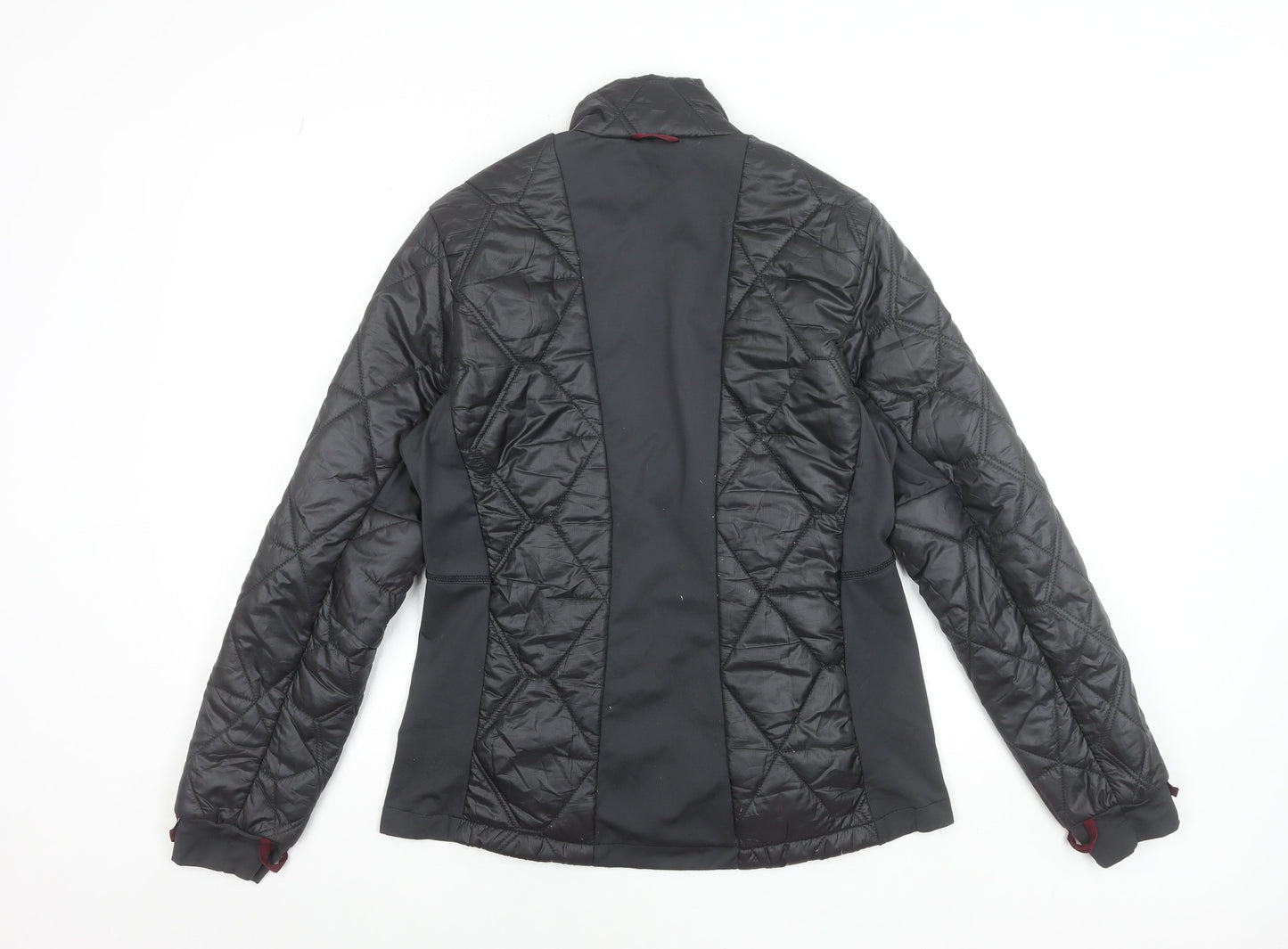 Decathlon Women Black Quilted Puffer Jacket Size 12