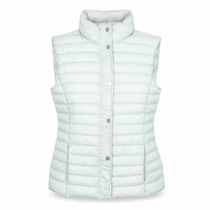 Classics Womens Green Quilted Puffer Waistcoat Size 12
