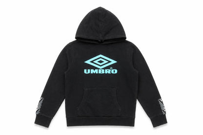 Boys UK Size 11-12 Years Umbro Black Pullover Hoodie