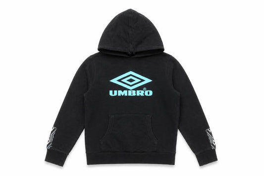 Boys UK Size 11-12 Years Umbro Black Pullover Hoodie