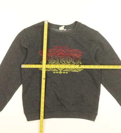 Saltrock Boys Grey Graphic Pullover Sweatshirt 11-12 Years