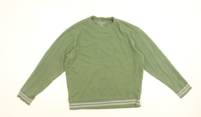 Jachs N.Y. Men’s Green Pullover Sweatshirt Crew Neck Medium