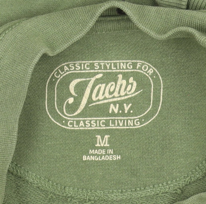 Jachs N.Y. Men’s Green Pullover Sweatshirt Crew Neck Medium
