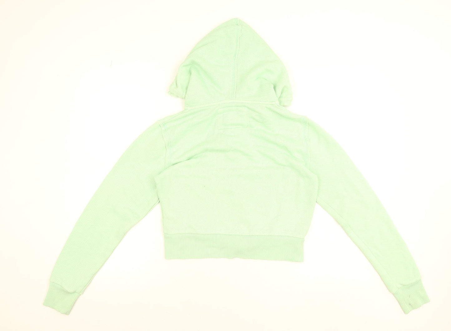 American Eagle Women’s Mint Green Full Zip Hoodie Size Small