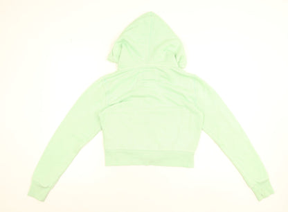 American Eagle Women’s Mint Green Full Zip Hoodie Size Small