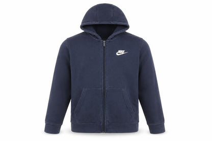 Boys UK Size M Nike Blue Full Zip Hoodie