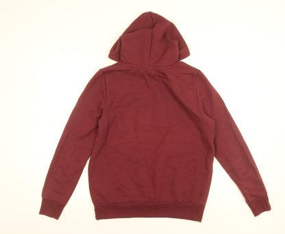 Harry Potter Gryffindor Burgundy Hoodie Women M Pullover Cotton Blend