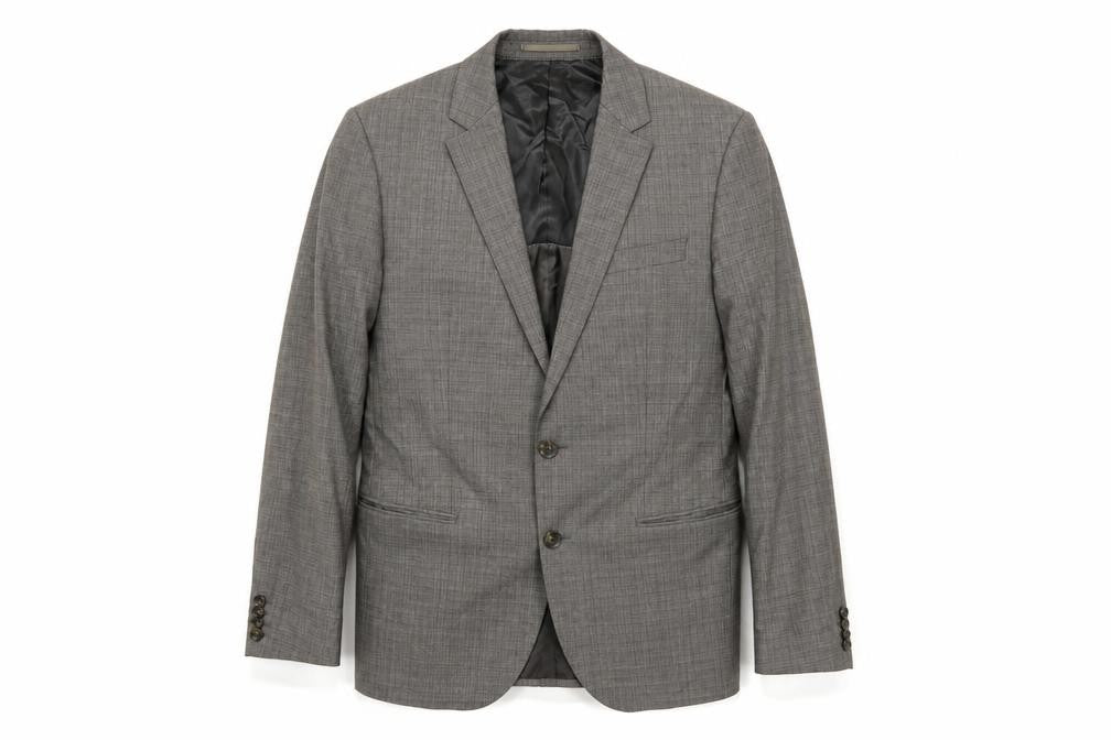 Mens UK Size 36 HUGO BOSS Regular Grey Suit Jacket