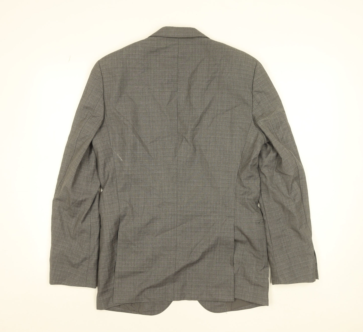 Mens UK Size 36 HUGO BOSS Regular Grey Suit Jacket
