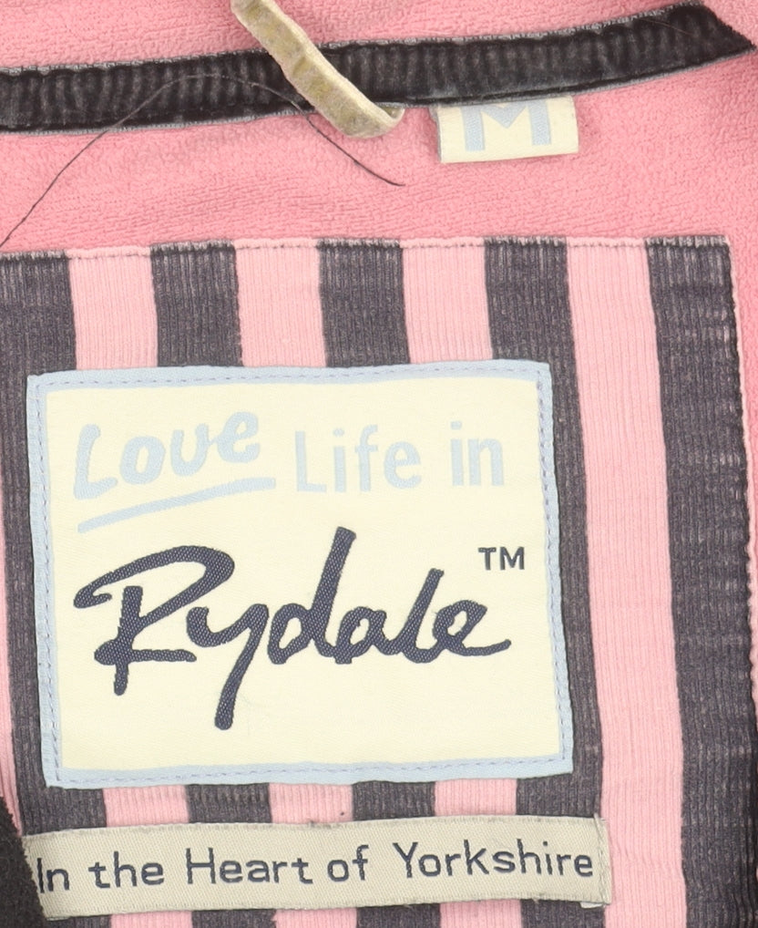 Rydale Womens Black Pink Fleece Waistcoat Bodywarmer M